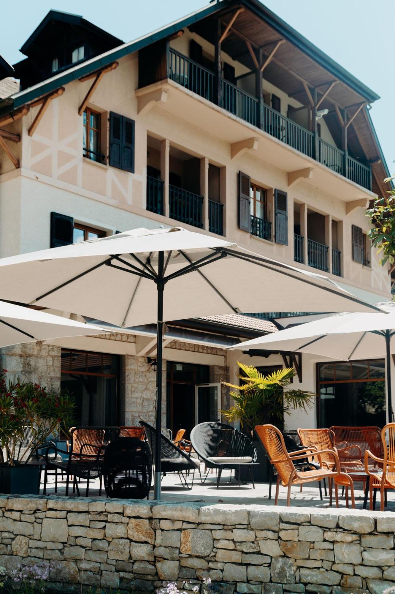 Hotel Le Cottage Bise Talloires Exteriér fotografie